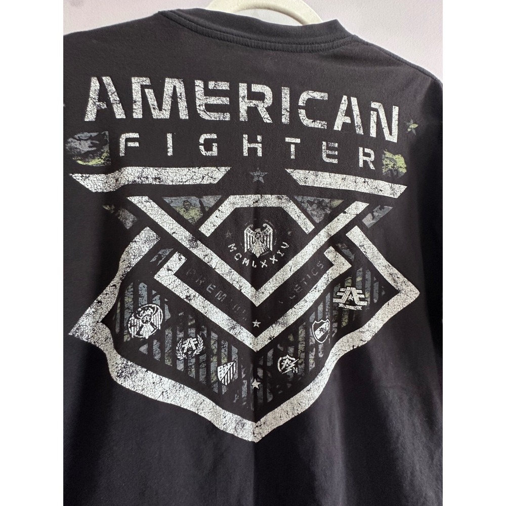 American Fighter‎ Graphic Print Crew Neck T-Shirt Mens